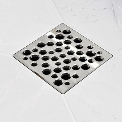 Ebbe America E4812-PC BUBBLES - Polished Chrome - Unique Drain Cover