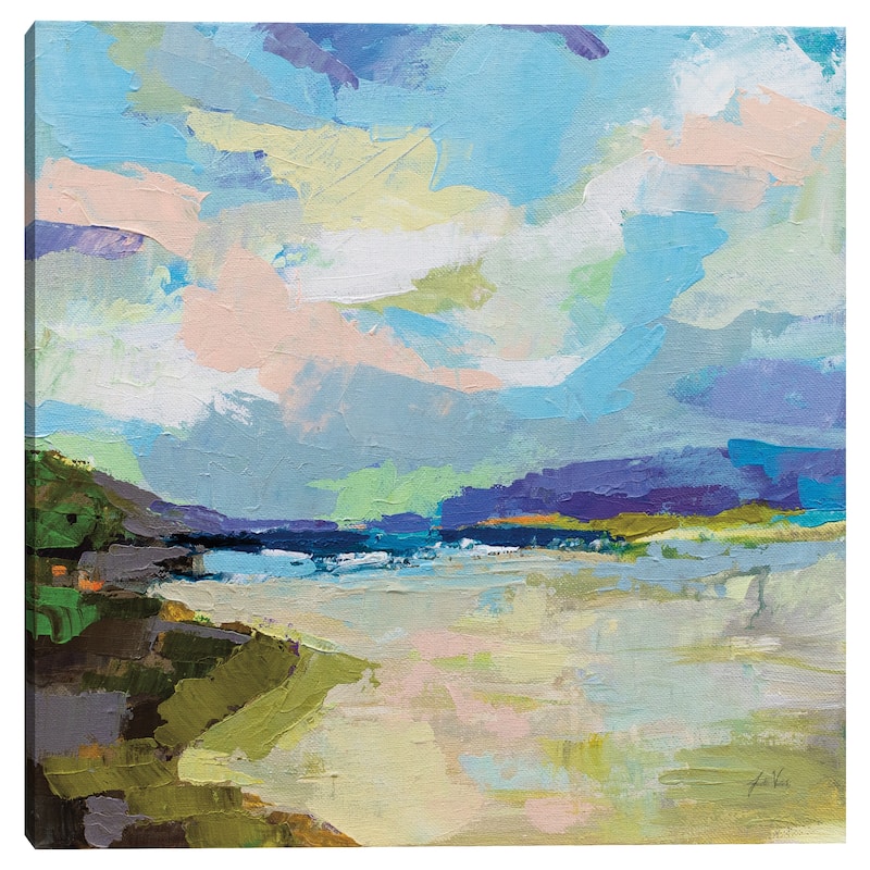 The Shore by Jeanette Vertentes Canvas Art Print
