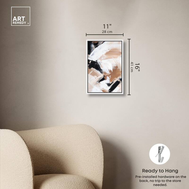 Sable and Sand I Canvas by Art Remedy