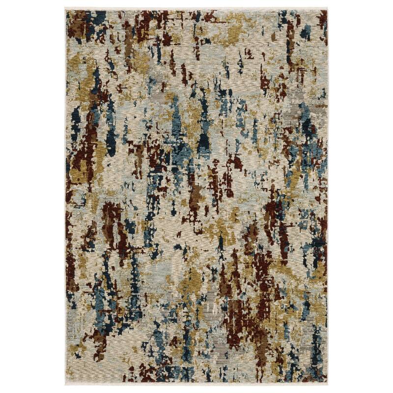 HomeRootsAbstract Modern Runner Area Rug