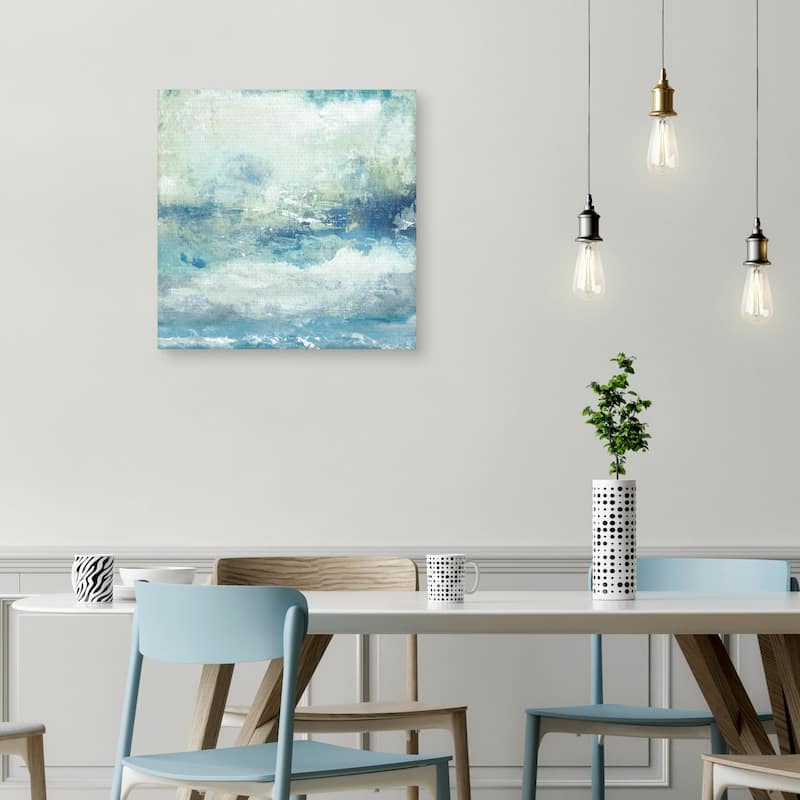 Topaz Cloudscape by Janet Tava Canvas Art Print