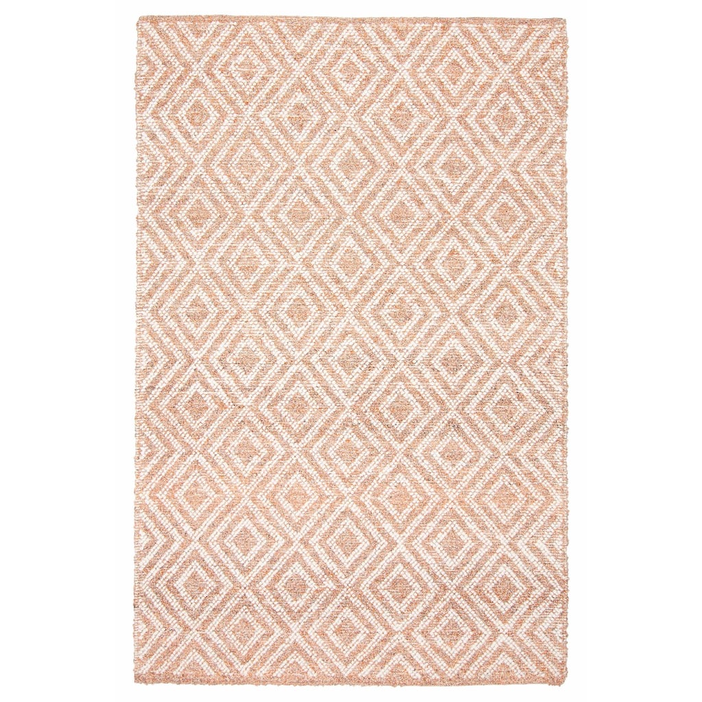 ECARPETGALLERY Braid weave Sienna Copper Wool Rug - 5'2 x 7'11