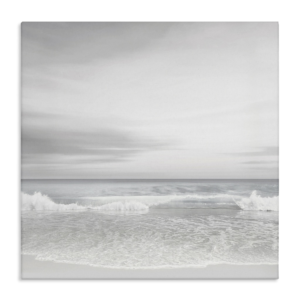Stupell Soft Peaceful Beach Waves Canvas Wall Art Design By Maggie Olsen