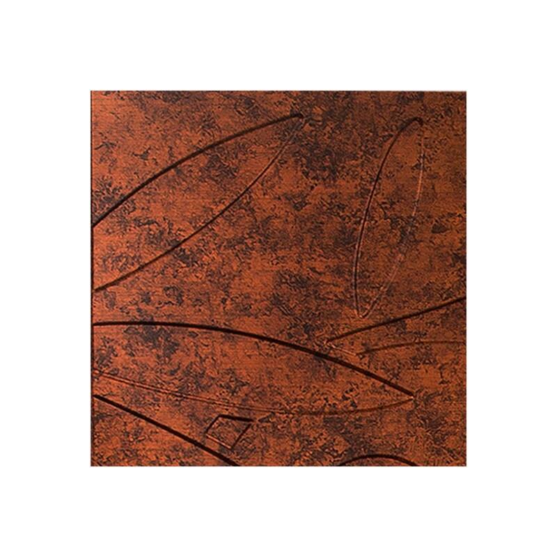 FASÄDE Audrey 4-foot x 8-foot PVC Wall Panel in Moonstone Copper