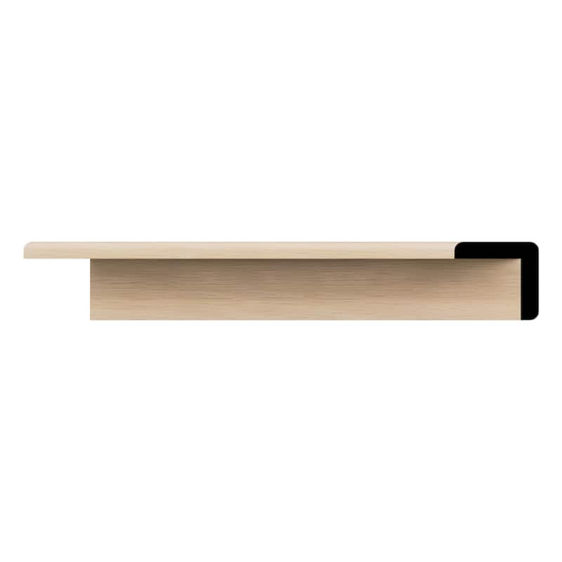 WM205 1-1/8-in D x 1-1/8-in W x 96-in L Americraft Solid Hardwood Stain Grade Corner Guard Moulding - White Oak