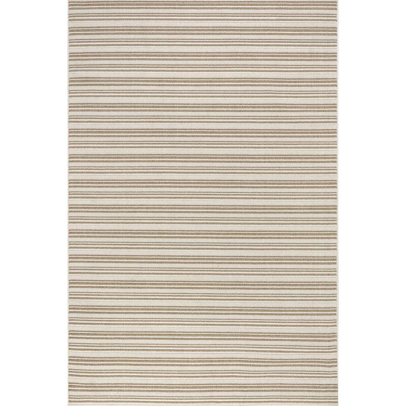 Frenshe Interiors Hermine Striped Indoor/Outdoor Area Rug