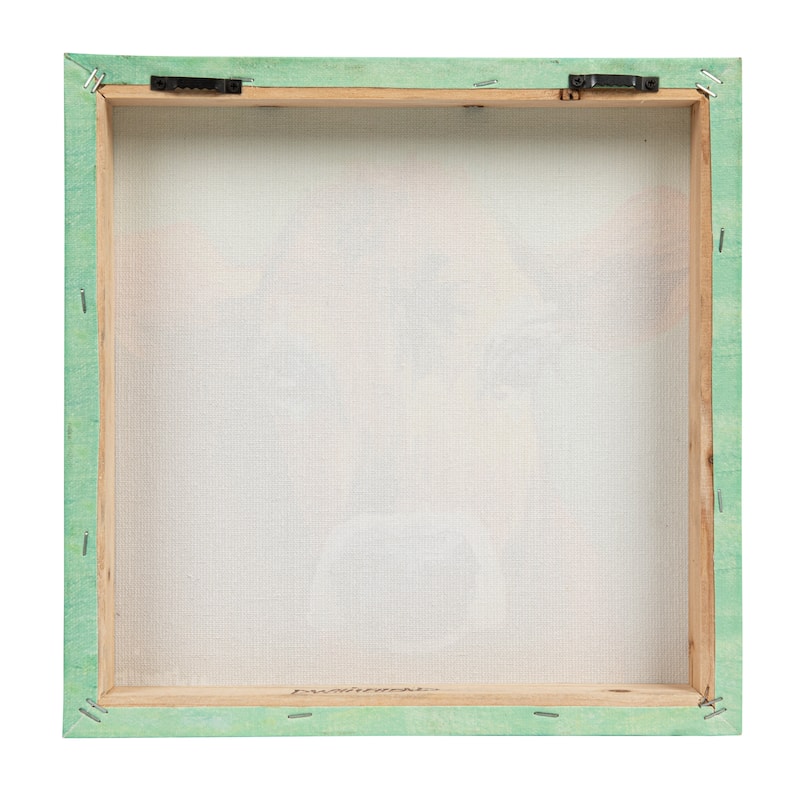 Canvas Wall Decor with Cow Image