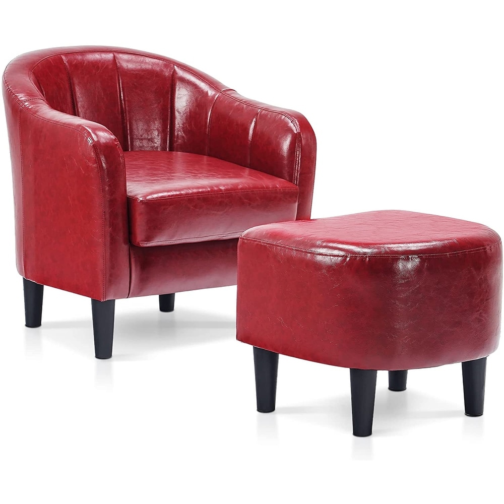 Red accent chair under store $100