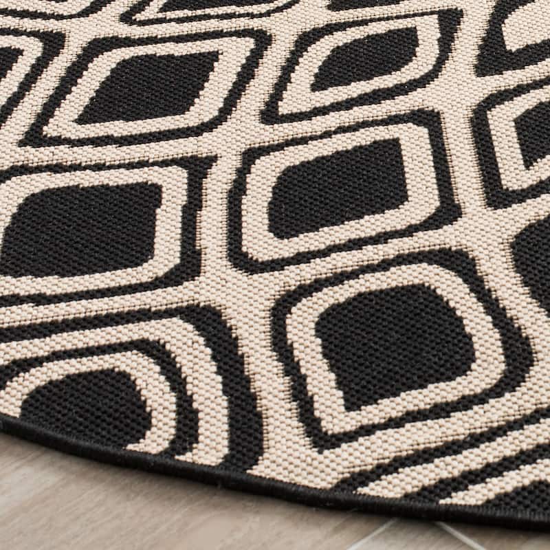 SAFAVIEH Courtyard Marylyn Indoor/ Outdoor Waterproof Patio Backyard Rug
