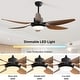 preview thumbnail 38 of 60, 48in/52in/66in/72in/84in Industrial Matte Black Large Windmill Ceiling Fan with Light and Remote