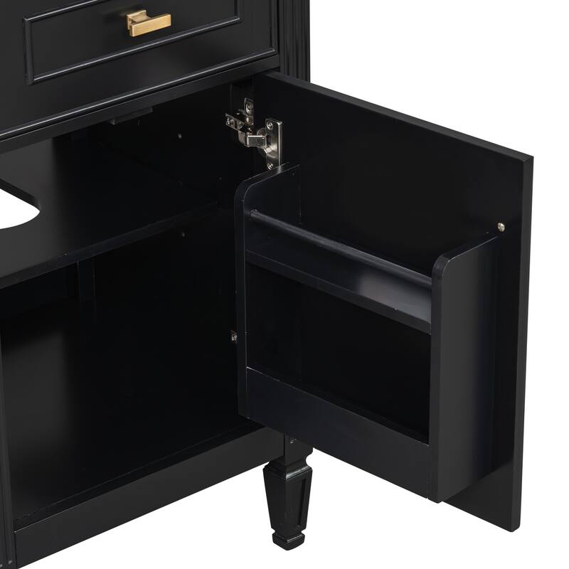Modern Bathroom Vanity with Functional Storage and Stylish Design