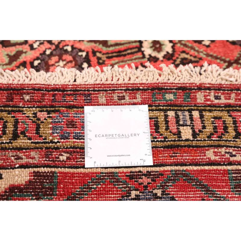 ECARPETGALLERY Hand-knotted Andelz Light Red Wool Rug - 2'9 x 9'1