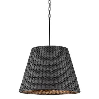 Hinkley Lighting 43224 Seabrook 24" Wide Pendant with Woven Seagrass