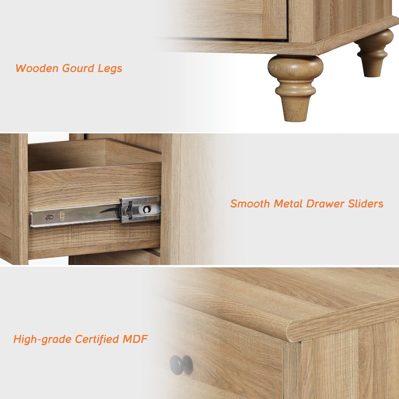 Kids Dresser with 7/8 Drawers for Bedroom, Wide Dresser for Kids Room