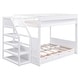 preview thumbnail 8 of 23, Convertible Design Loft Bed Bunk Bed with 3 Drawers & Shelf Staircase