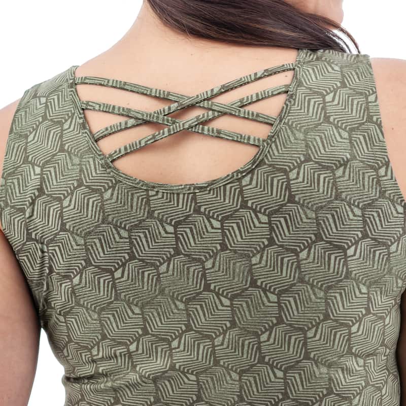 Aventura Women's Soledad Criss-Cross Tank Top
