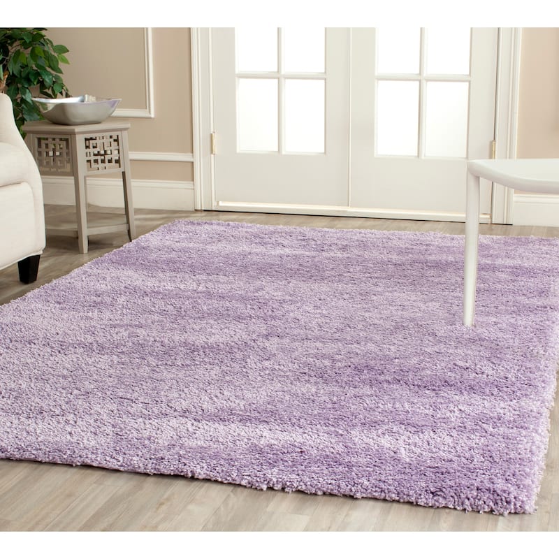 SAFAVIEH California Premium Shag Izat 2-inch Thick Area Rug - 3' x 5' - Lilac