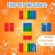 preview thumbnail 3 of 4, Strictly Briks Classic Bricks Kit, Blue, Green, Red, Yellow, 96 Pieces, Compatible with Major Brick Brands