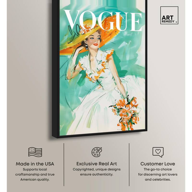 In the Summer Breeze Cover Canvas by Art Remedy