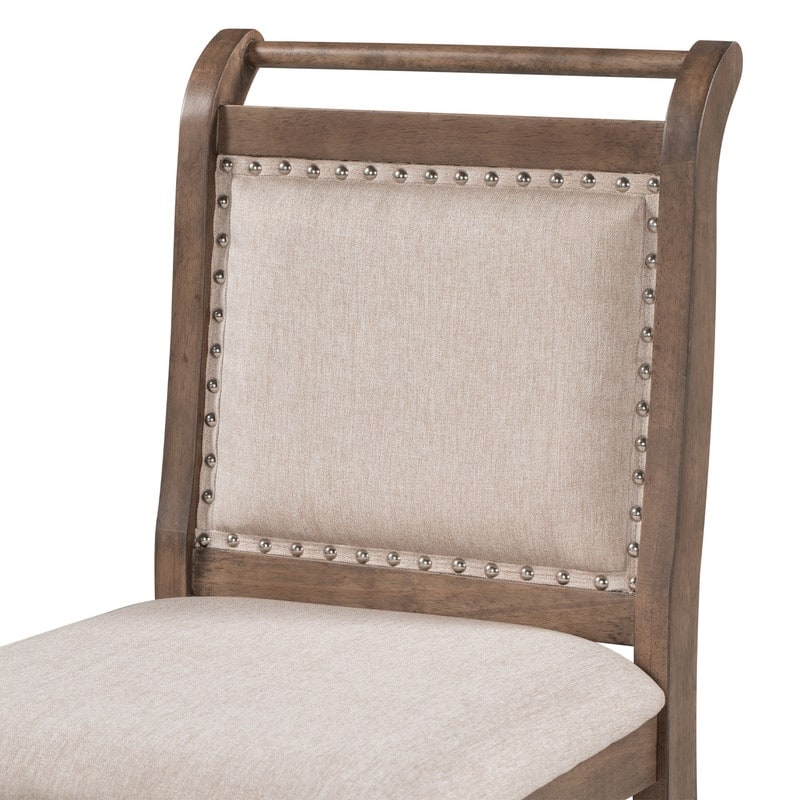 Compact 3-Piece Counter-Height Set – Drop-Leaf Wood Table & 2 Padded Dining Chairs for Small Spaces‌