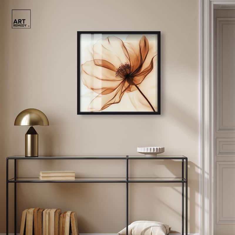 Fragile Elegance II Shadowbox by Art Remedy