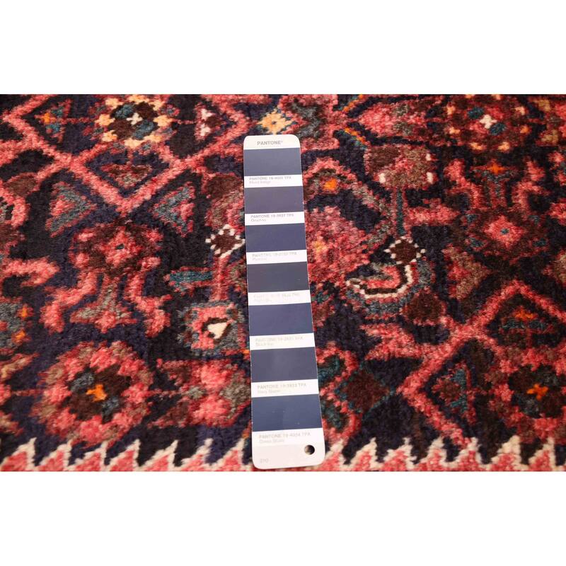 ECARPETGALLERY Hand-knotted Andelz Dark Navy Wool Rug - 2'11 x 10'1