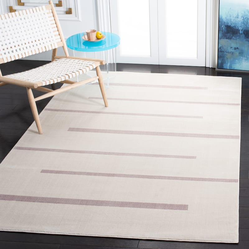 SAFAVIEH Orwell Naoma Mid-Century Modern Rug - 4' x 6' - Ivory/Pink