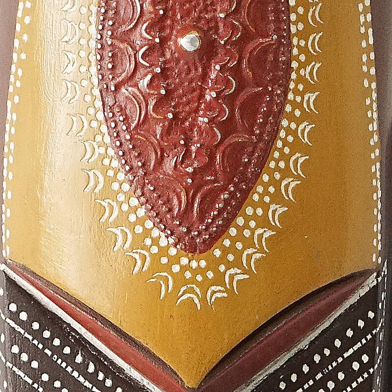 Novica Handmade True Legend African Wood Mask