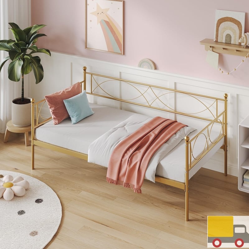 Twin Size Sofa Bed with Headboard