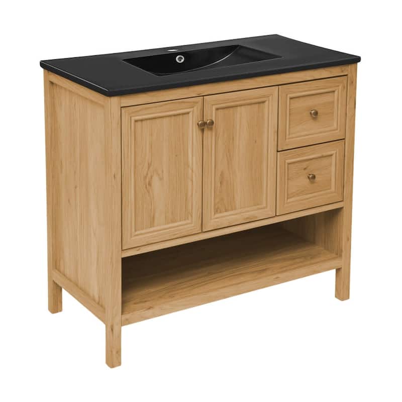 Swiss Madison SM-BV241MB Chateau 37" Free Standing Single Basin Vanity
