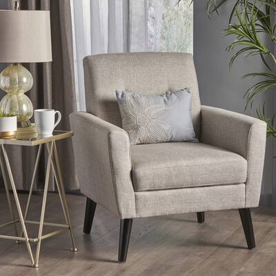 Vintage Upholstered Armchair Single Sofa Leisure Accent Chair Club Chairs