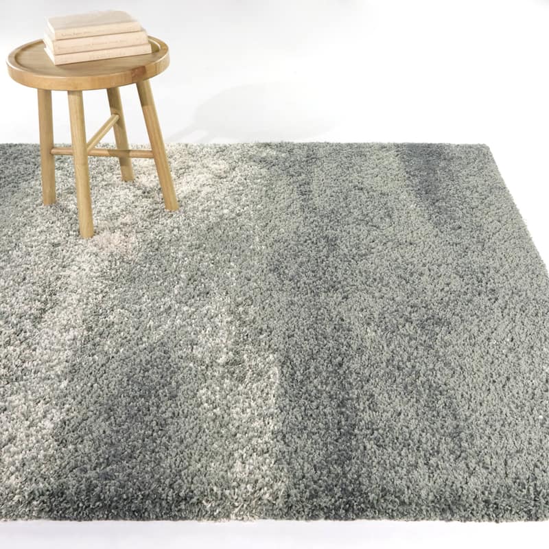 Linnane Abstract Modern Area Rug - 7'10" x 10'