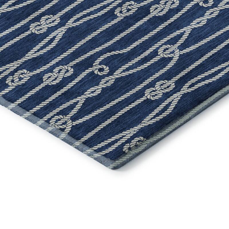 Premium Washable Super Soft Nautical Rope Mayfield Rug