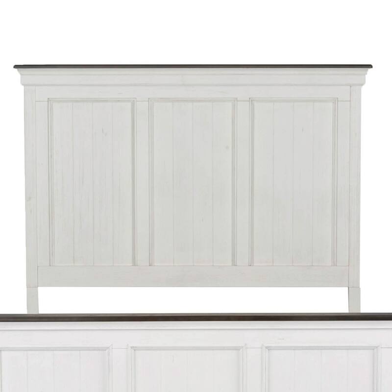 Copper Grove Allyson Park White King Panel Headboard