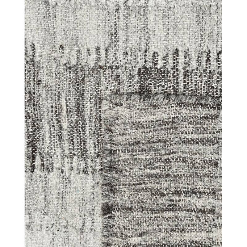 Overton Handmade Modern Contemporary Striped Area Rug