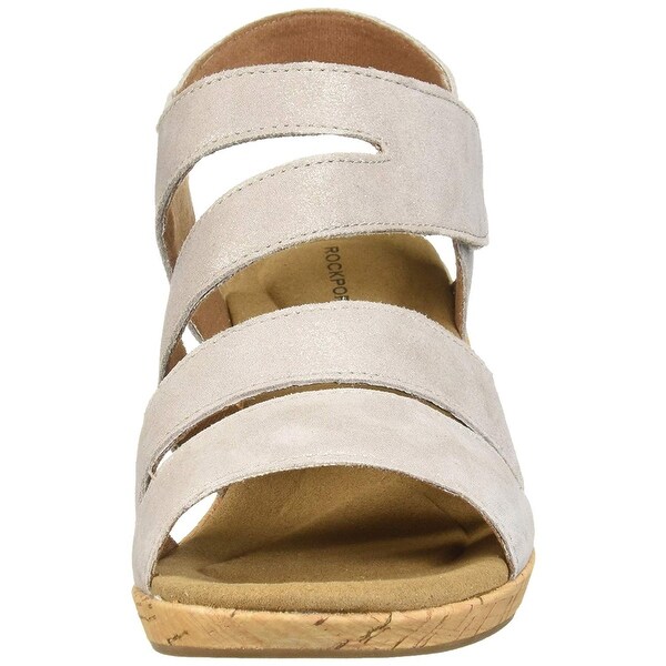 rockport women's briah asym wedge sandal