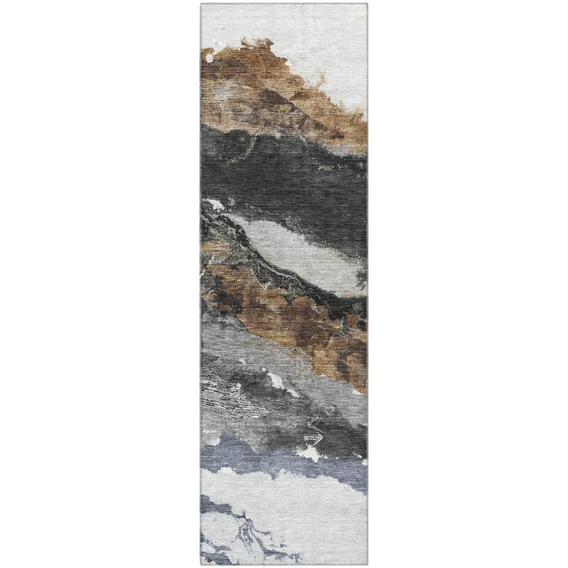 Premium Washable Super Soft Abstract Ranier Mayfield Rug