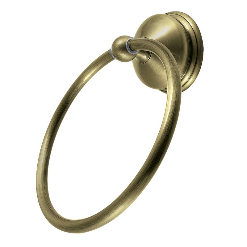 Vintage Towel Ring - Antique Brass
