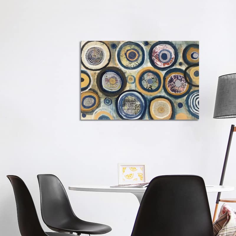 iCanvas "Circle Song" by Cheryl Warrick Canvas Print - 26x40x1.5