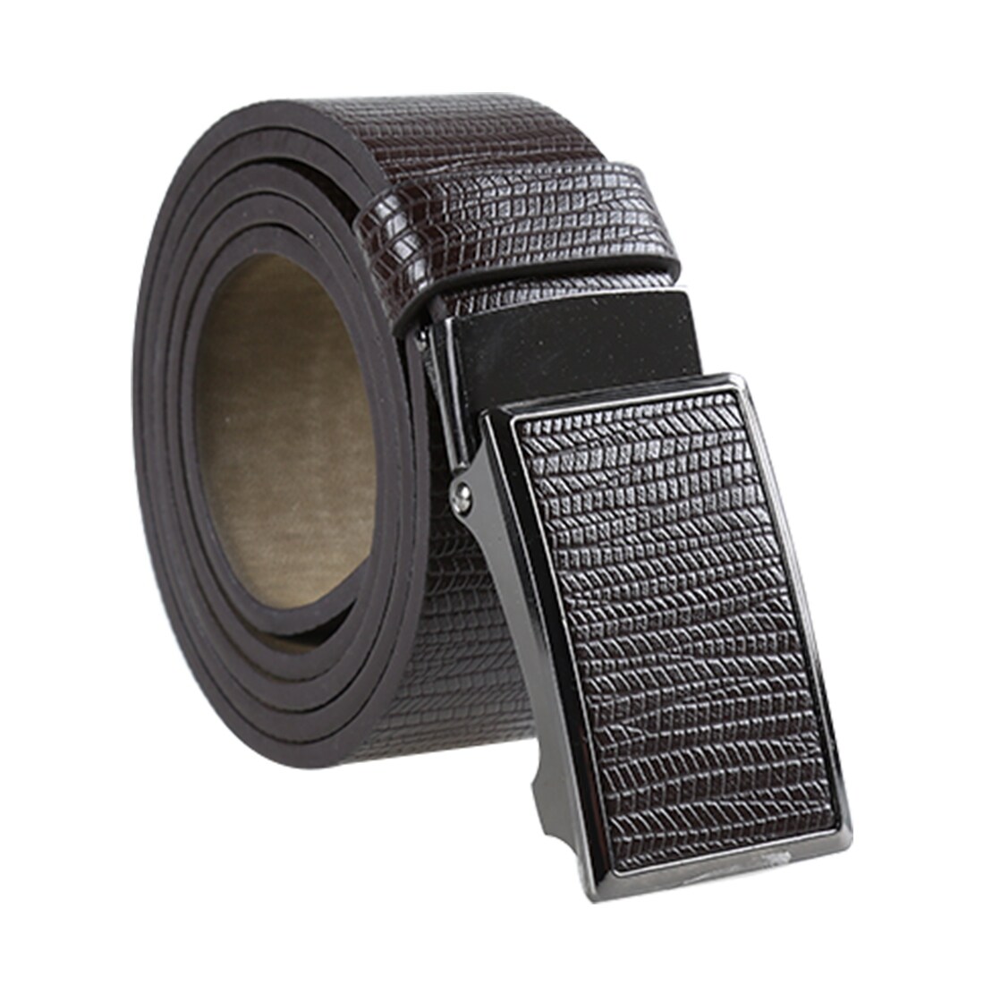 Shop Men No Ratchet Automatic Buckle Business Casual Belt Width 1