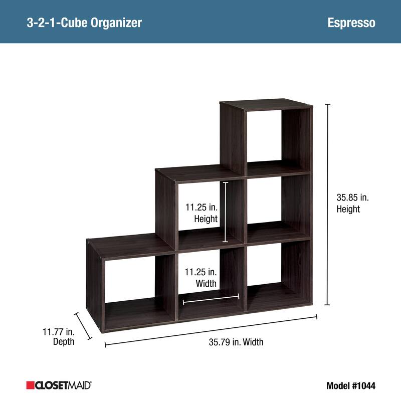 ClosetMaid Cubeicals 3-2-1 Organizer