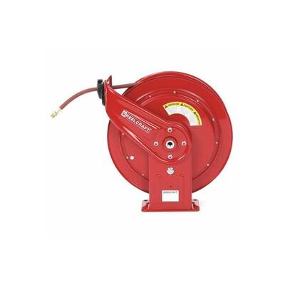 Reelcraft Spring Return Hose Reel,1/2" MNPT,75 ft HD76075 OLP - 1 Each