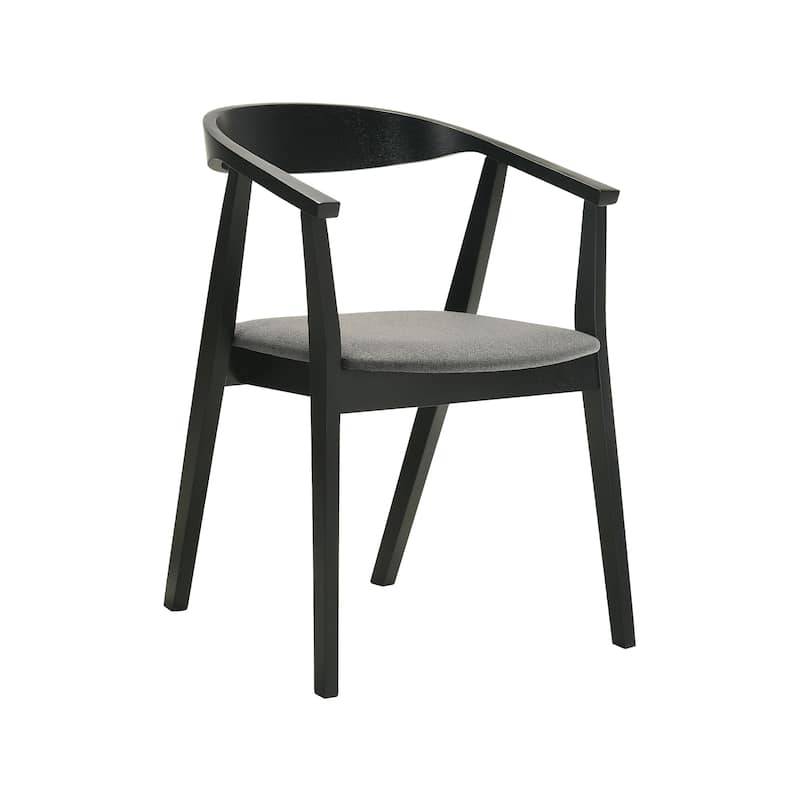 Santana 7 Piece Round Wood Dining Set
