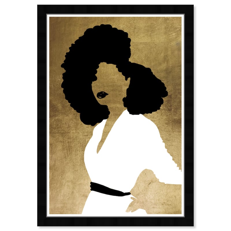 Wynwood Studio Prints Fashion and Glam Glorious Gold Gold and Metallic Gold Glam Wall Art Canvas Print