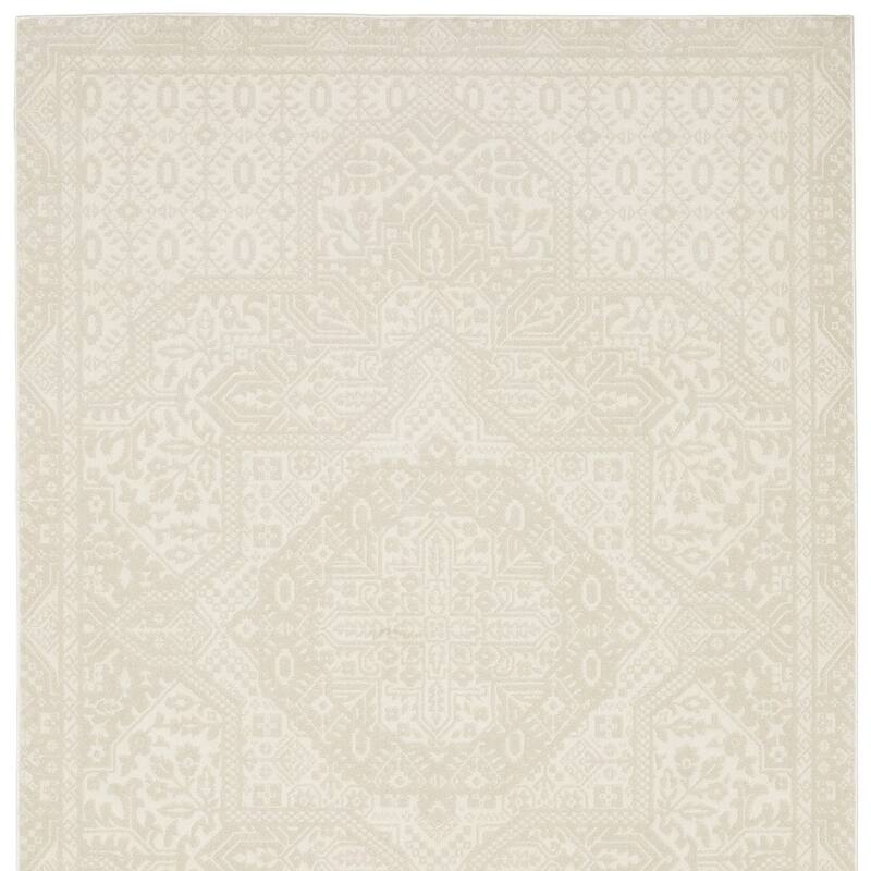 HomeRootsMedallion Transitional Rectangle Area Rug