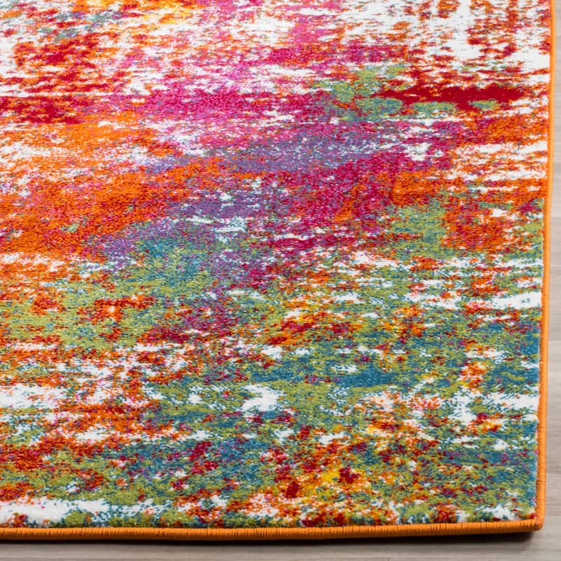 SAFAVIEH Watercolor Tillie Modern Abstract Rug