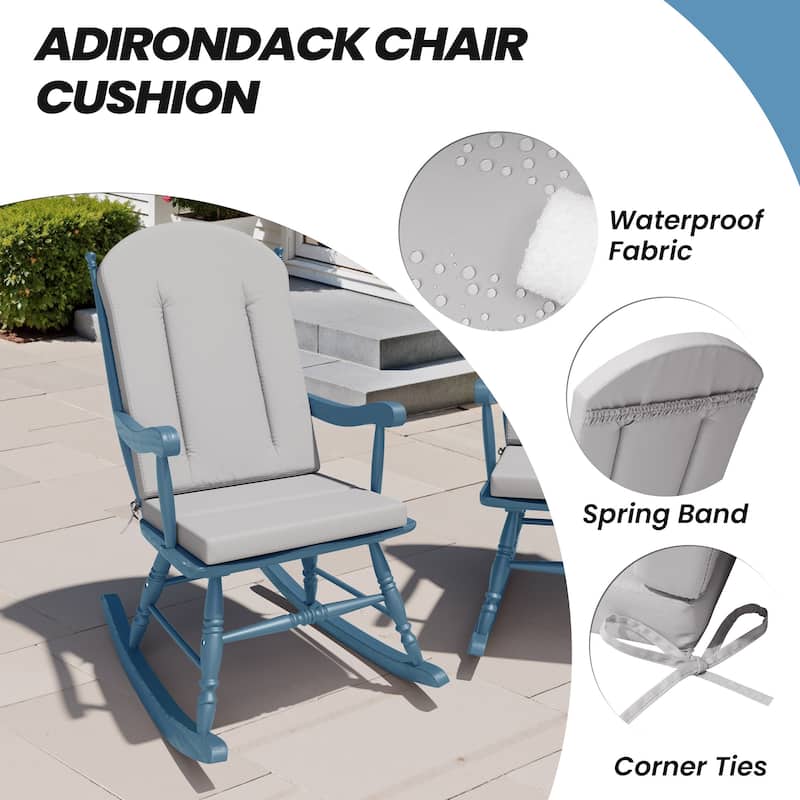 Adirondack Chair Cushion Patio Chair Pad for Indoor and Outdoor