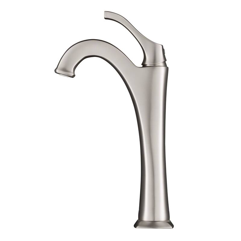 Kraus Pack of (2) Arlo 1.2 GPM Vessel Single Hole Bathroom Faucet with