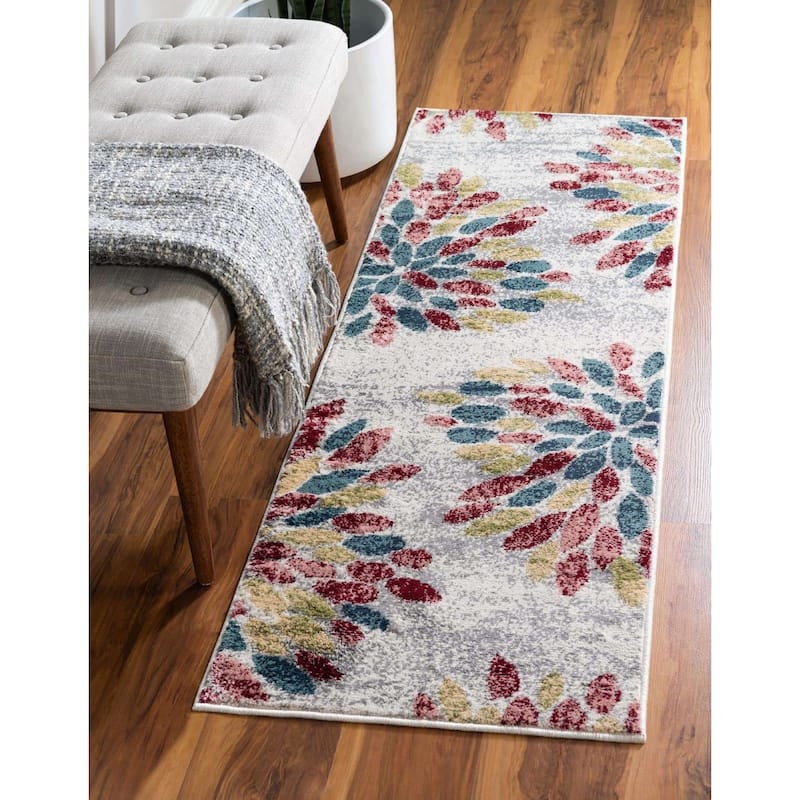 Contemporary Synnove Collection Area Rug - 2'7"x10' - Multi