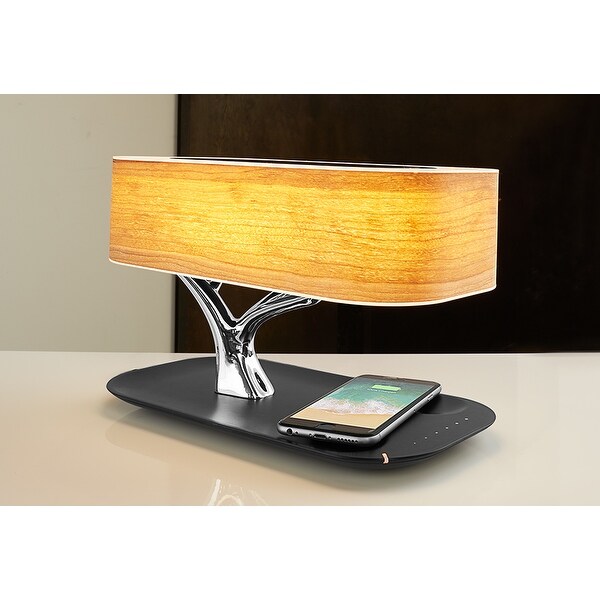 round globe table lamp
